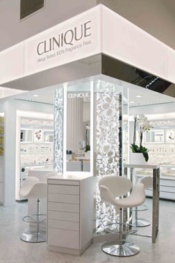 Clinique Counter at Selfridges Clinique Counter at Selfridges