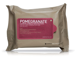 Korres Pomegranate Cleansing Makeup Remover Wipes