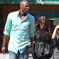 Khloe Kardashian and Lamar Odom Khloe Kardashian and Lamar Odom