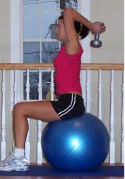 seated triceps extension seated triceps extension