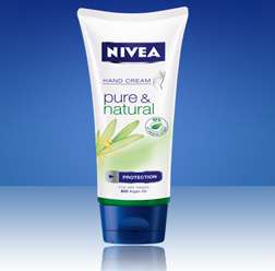 NIVEA Pure & Natural Hand Cream NIVEA Pure & Natural Hand Cream
