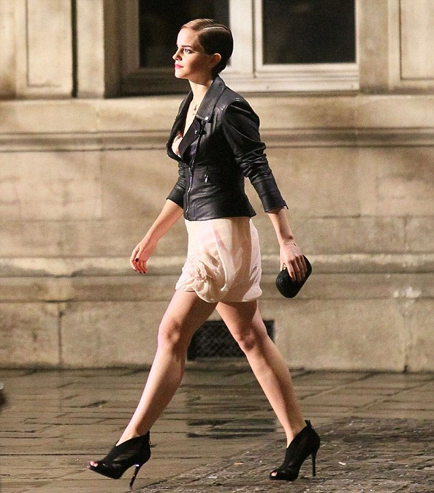 emma watson lancome commercial. Emma Watson in Paris for