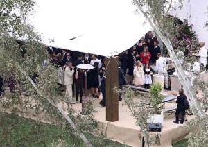 The wedding reception