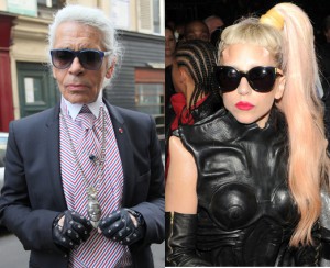Karl Lagerfeld and Lady Gaga collaborate Karl Lagerfeld and Lady Gaga collaborate