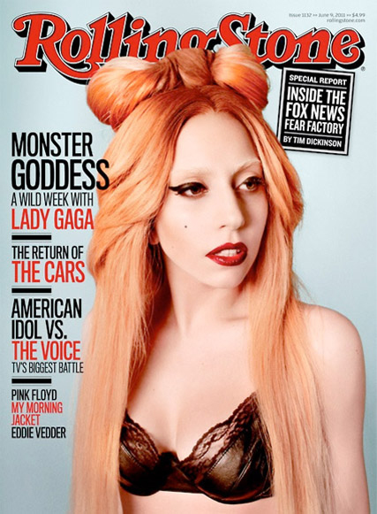 lady gaga bow nails. Lady Gaga for Rolling Stone