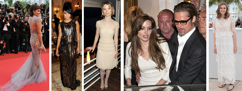 Penelope Cruz, Vanessa Hudgens, Mia Wasikowska, Angelina Jolie and Brad Pit and Elizabeth Olsen Penelope Cruz, Vanessa Hudgens, Mia Wasikowska, Angelina Jolie and Brad Pit and Elizabeth Olsen