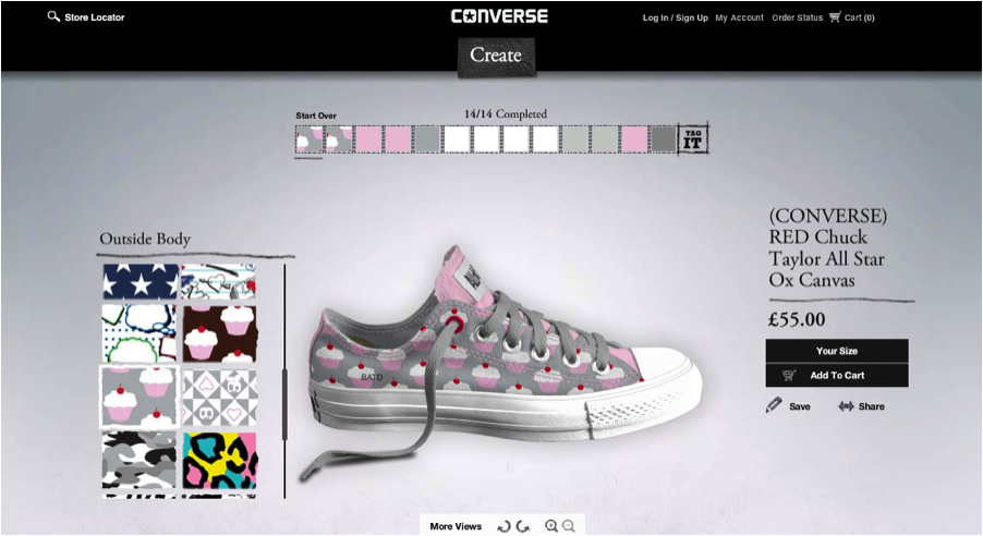 cupcake shoes