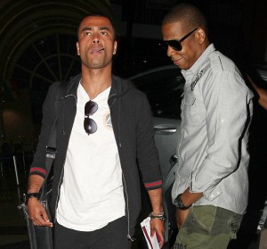 Ashley Cole and Jay-Z Ashley Cole and Jay-Z