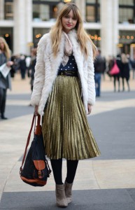 Pleated skirts are a favourite wardrobe choice on and off the runway Pleated skirts are a favourite wardrobe choice on and off the runway