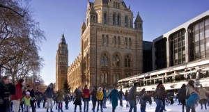 Natural History Museum ice skating Natural History Museum ice skating