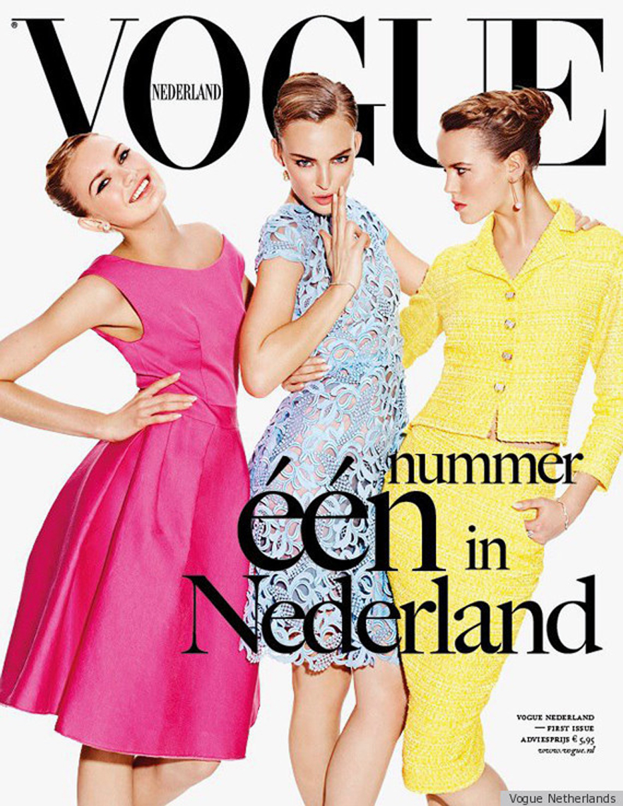 <b>Dutch Vogue Launches...</b>