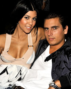 Kourtney Kardashian and Scott Disick