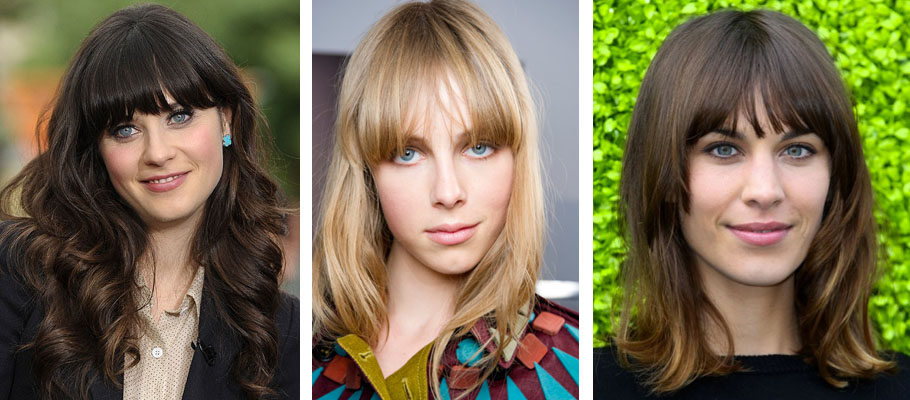 Zooey Deschanel, Burberry SS12, Alexa Chung