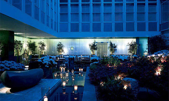 The Courtyard at The Sanderson