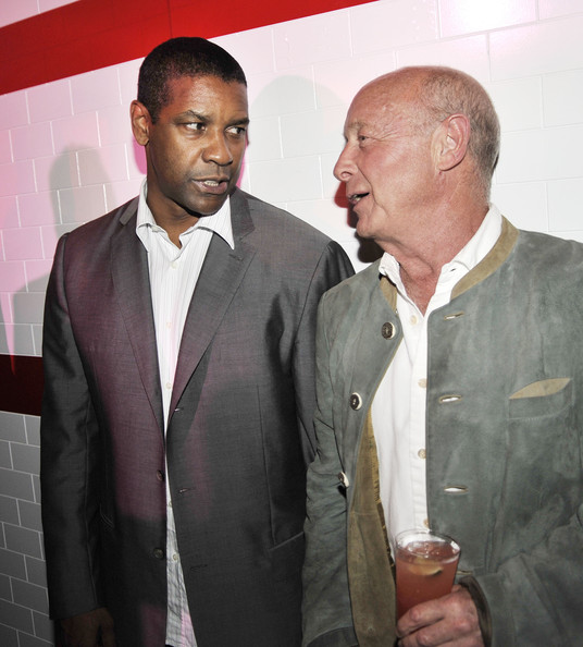 Denzel Washington and Tony Scott Denzel Washington and Tony Scott