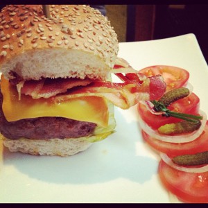 Burger for Lunch at Occo