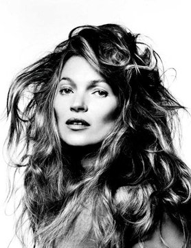 Kate Moss by David Bailey, part of the Stardust collection at the National Portrait Gallery.
