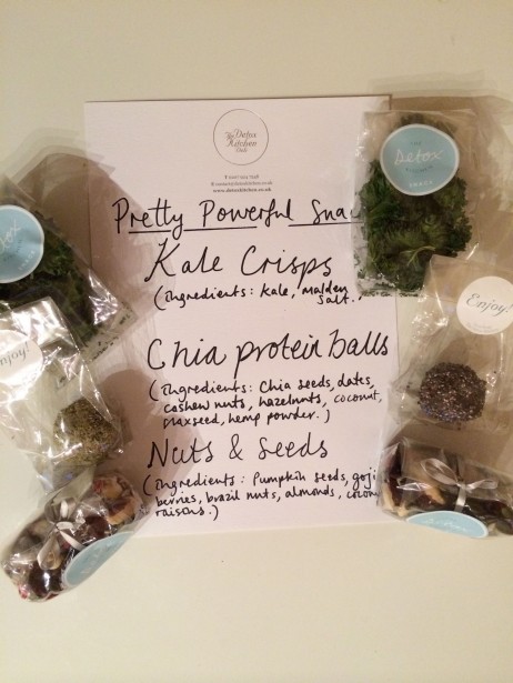 Detox Kitchen Protein Balls.