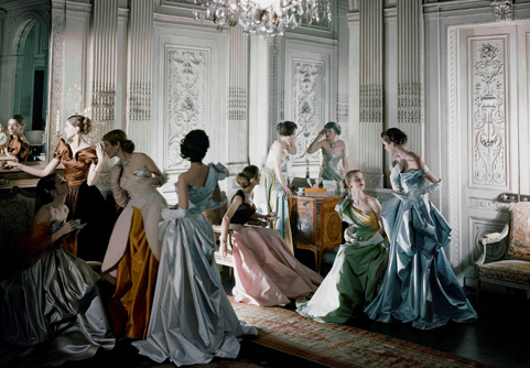 Charles James dresses photographed by Cecil Beaton.