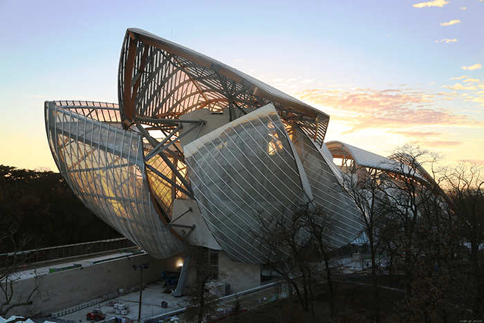 The Foundation Louis Vuitton Museum.