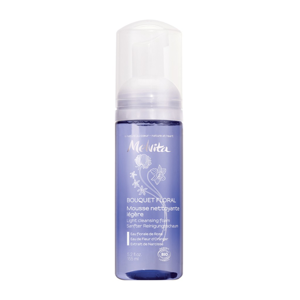Melvita Light Cleansing Foam.