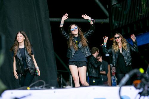 HAIM Glastonbury 2013.