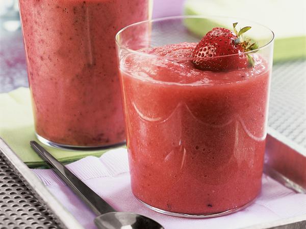 Very Berry morning smoothie.