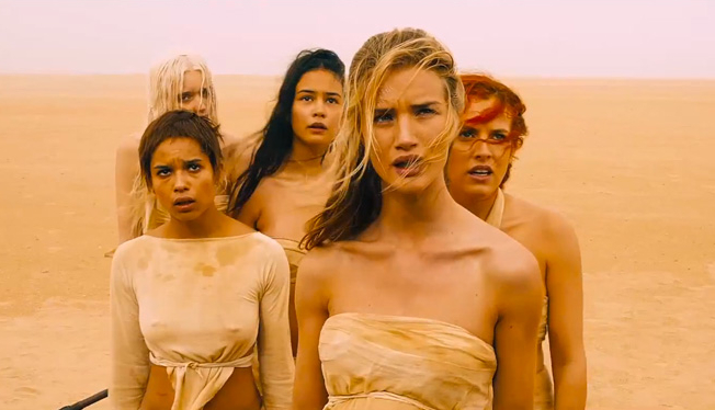 Rosie Huntington Whiteley stars in Mad Max: Fury Road.