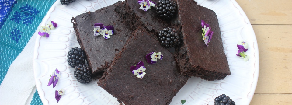 Detox Kitchen's Raw Cocoa and Beetroot Brownies
