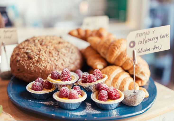 Free from baked goods at Retreat Cafe
