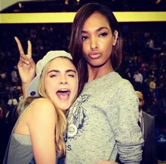 Cara Delevingne and Jourdan Dunn get inked.