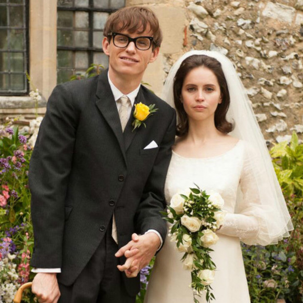 Eddie Redmayne and Felicity Jones