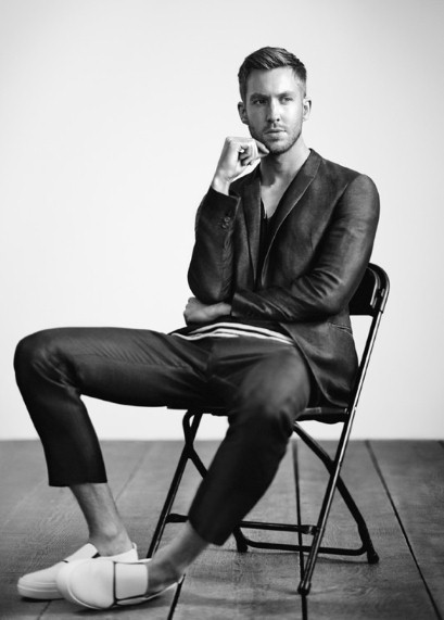 Calvin Harris for Emporio Armani.