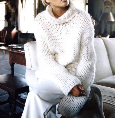 On Wednesdays We Wear: High Neck Knits.