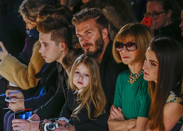 The Beckhams Take New York Fashion Week.