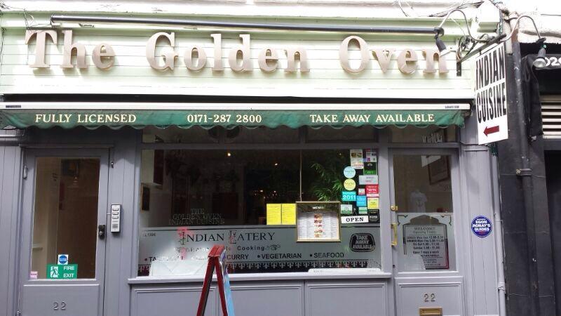 The Golden Oven, Soho.