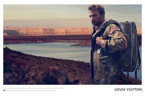 Mattias Schoenaerts in Louis Vuitton Menswear Campaign (2014).