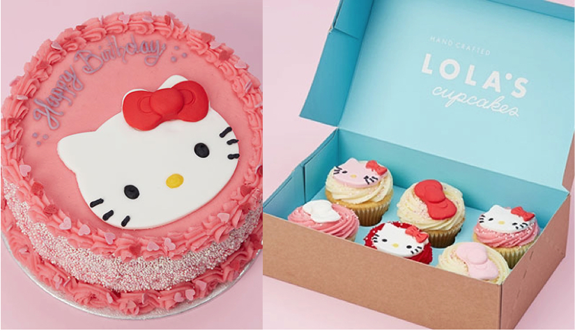 LOLA's Cupcakes x Hello Kitty. 