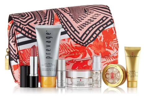 The gift bag from Elizabeth Arden and Preen
