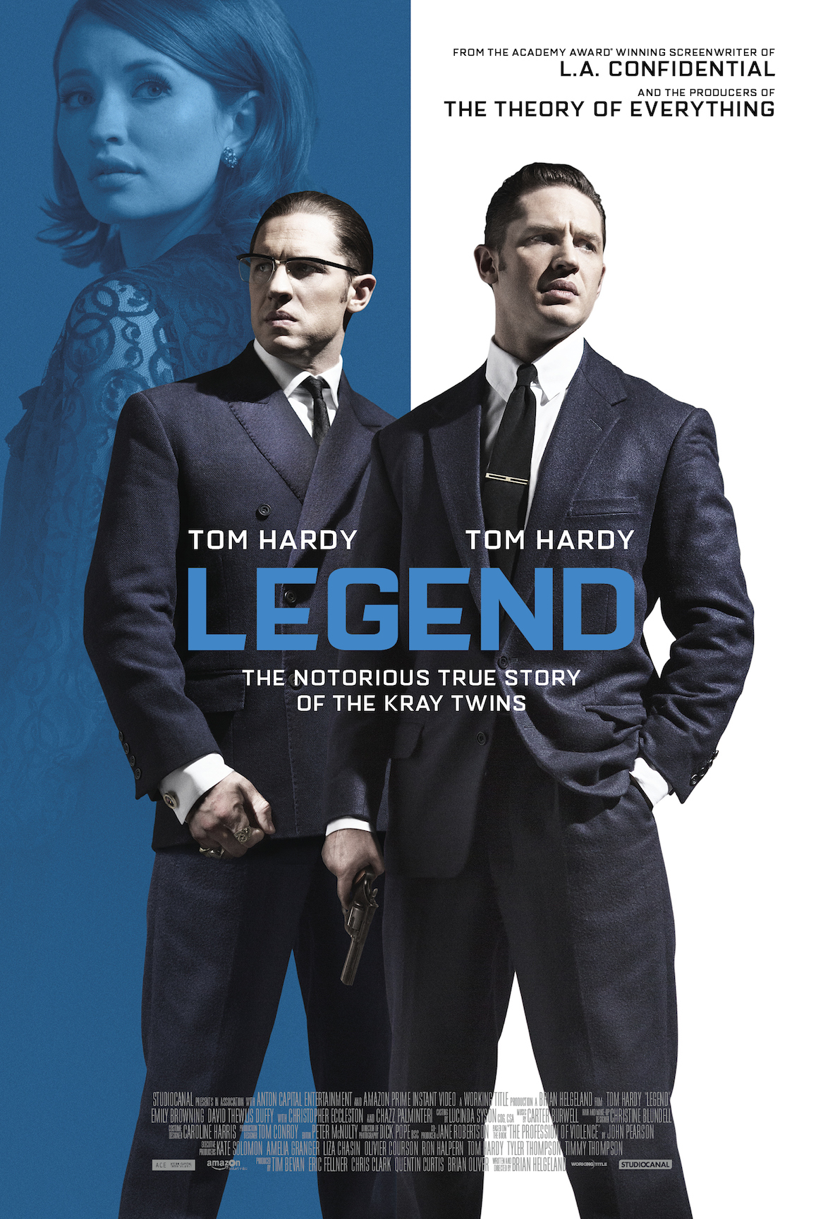 Tom Hardy in Legend Legend