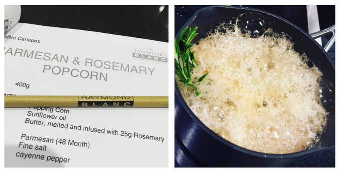 Rosemary and Parmesan Popcorn