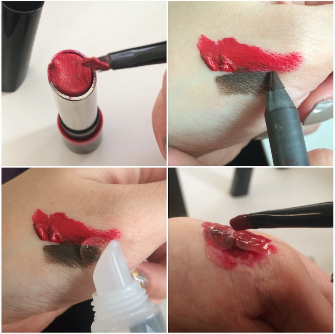 Making a little fake blood...easy!
