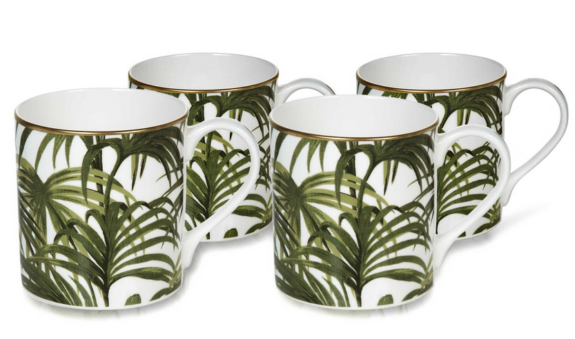 House of Hackney, Palmeral Set of Four Mugs, £90