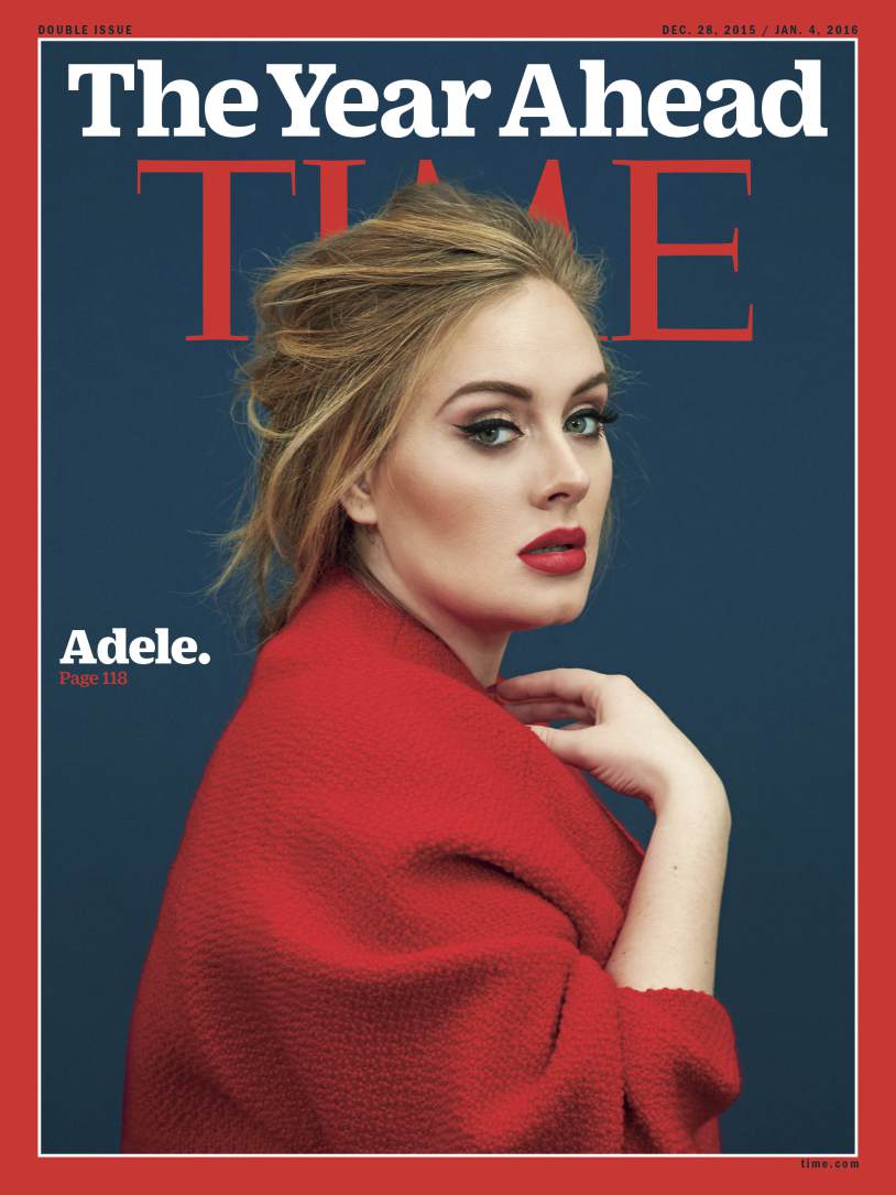 Adele on the cover of TIME