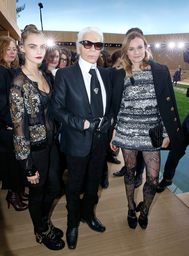 Cara-Delevingne-Karl-Lagerfeld