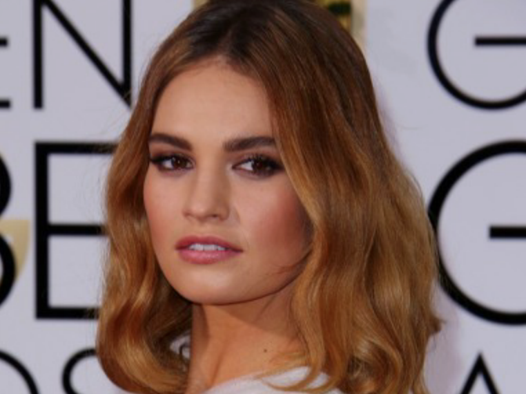 Our Cinderella star takes on Burberry...