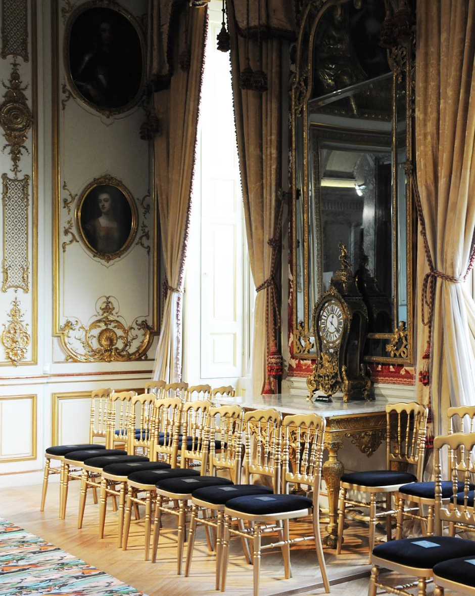 Minutes before guests arrive...