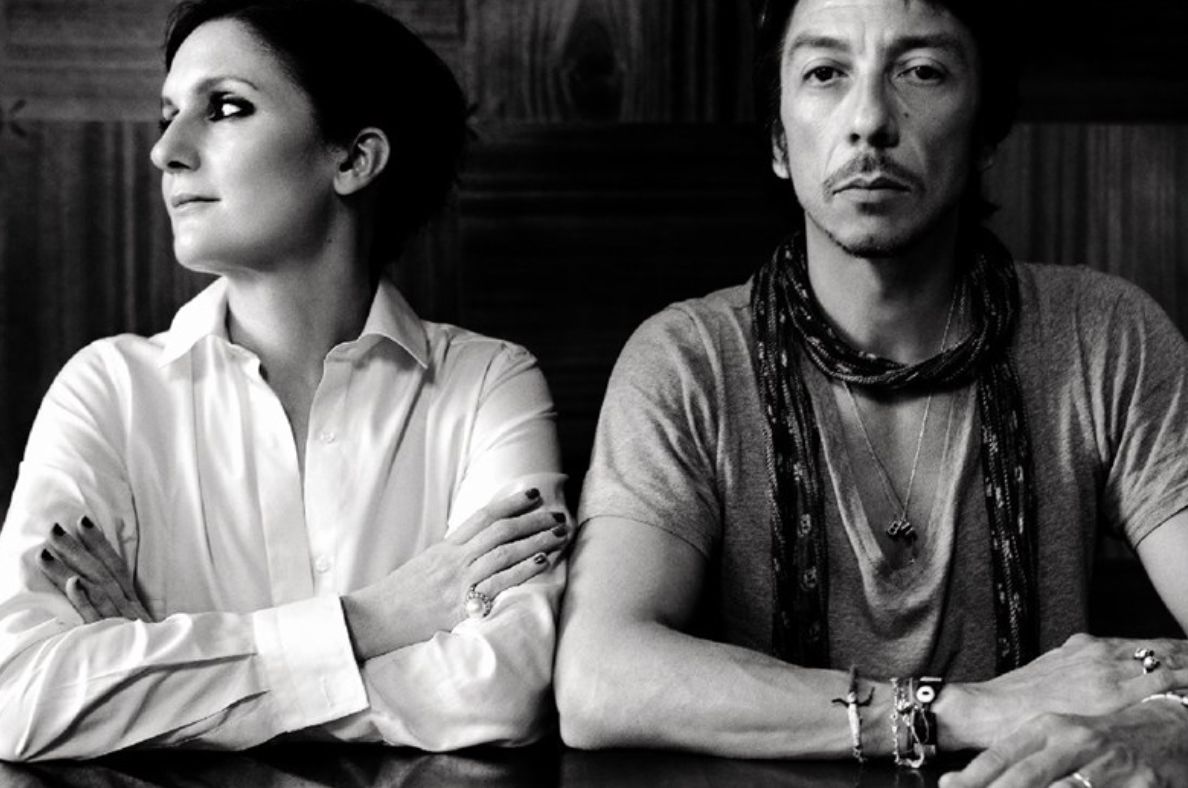 Maria Grazia Chiuri and Pier Paolo