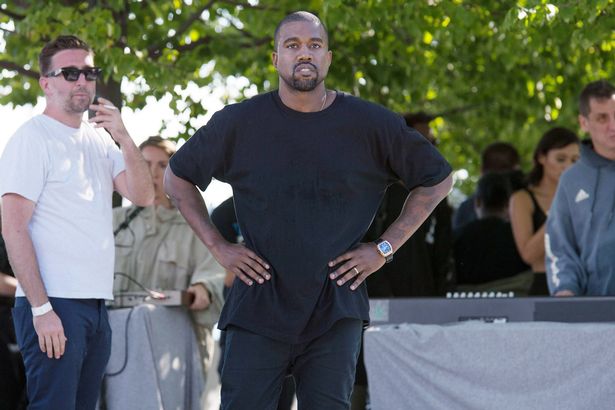 Kanye West at Yeezy Season 4