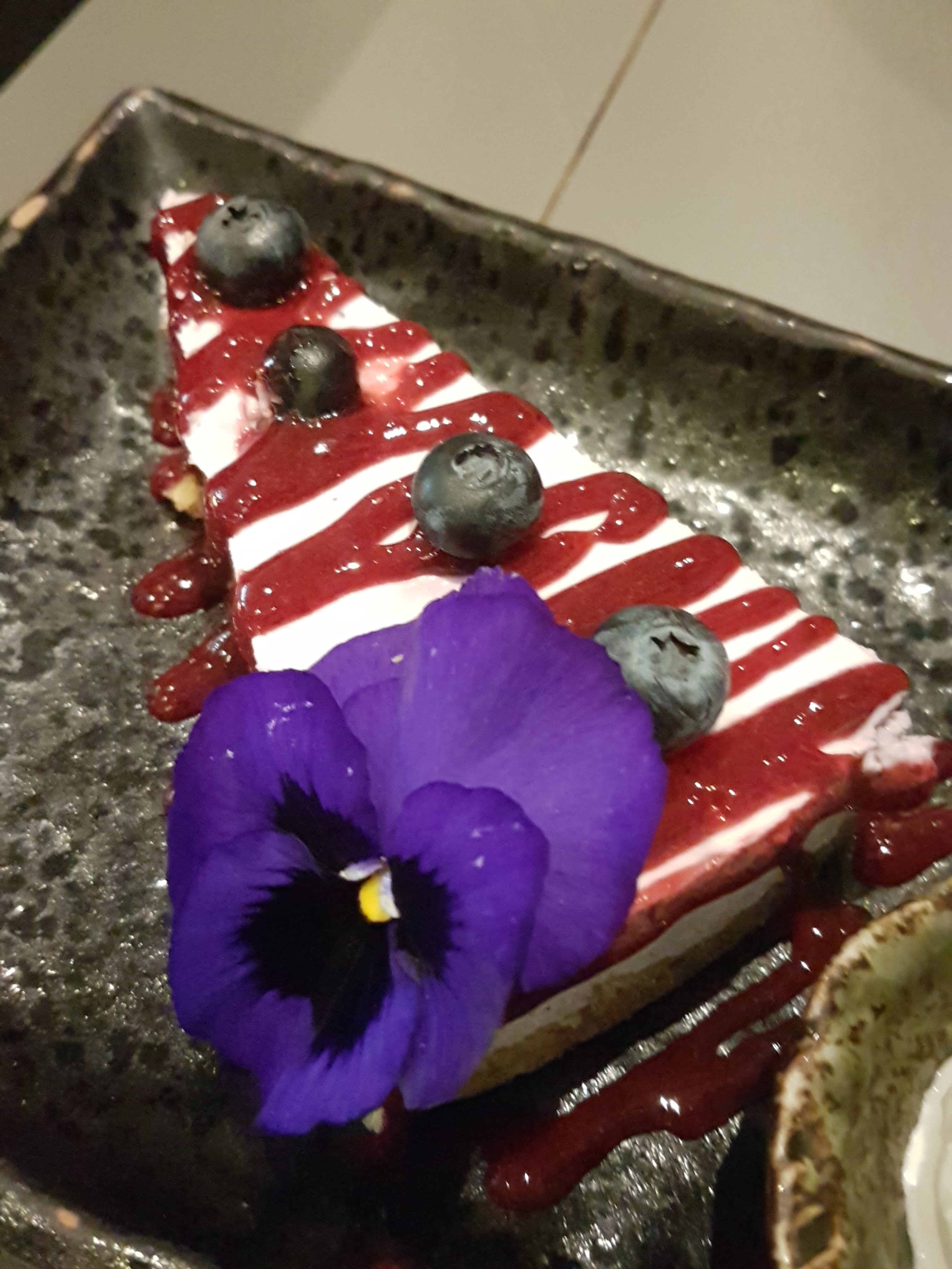 Blueberry cheesecake Skewd